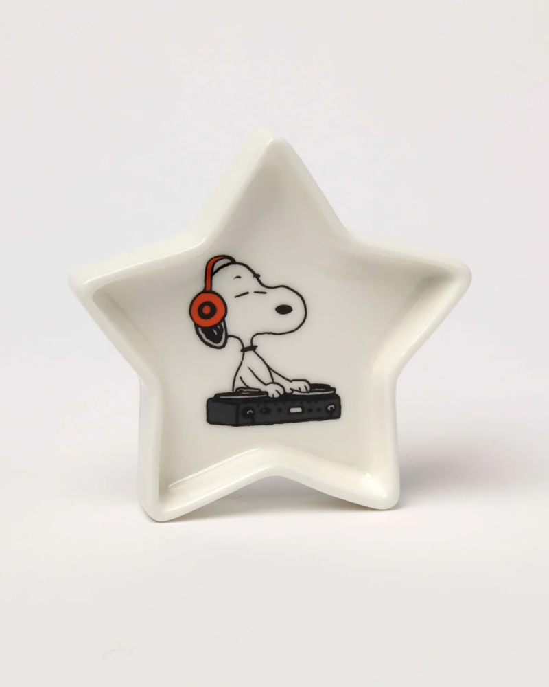 Peanuts Snoopy Superstar DJ Trinket Dish