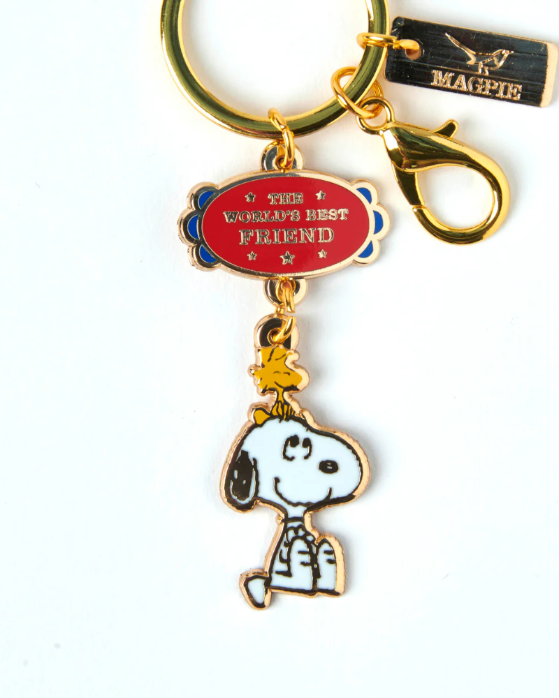 Peanuts Snoopy World's Best Friend Keyring