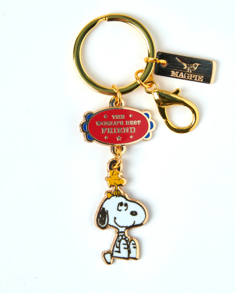 Peanuts Snoopy World's Best Friend Keyring