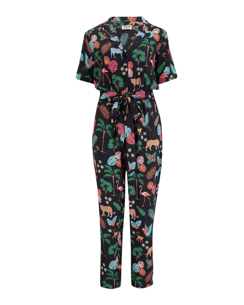 Madison Tropical Safari Jumpsuit Sugarhill Brighton