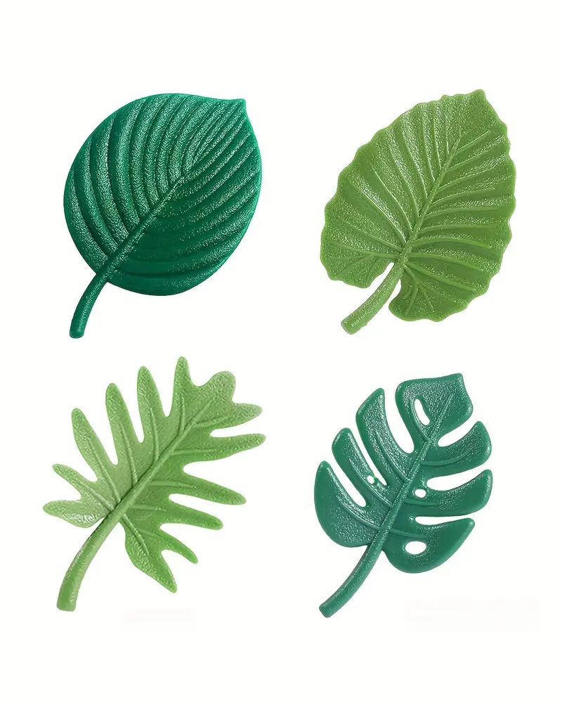 Monstera Plant Leaf Magnet Set