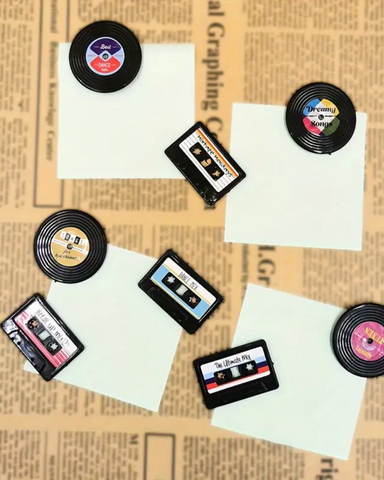 Mixed Tape Cassette Magnet Set
