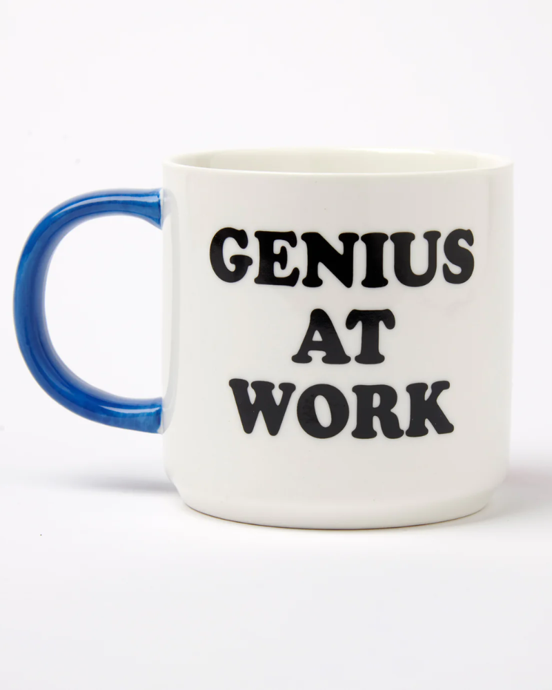 Peanuts Snoopy Genius at Work Mug