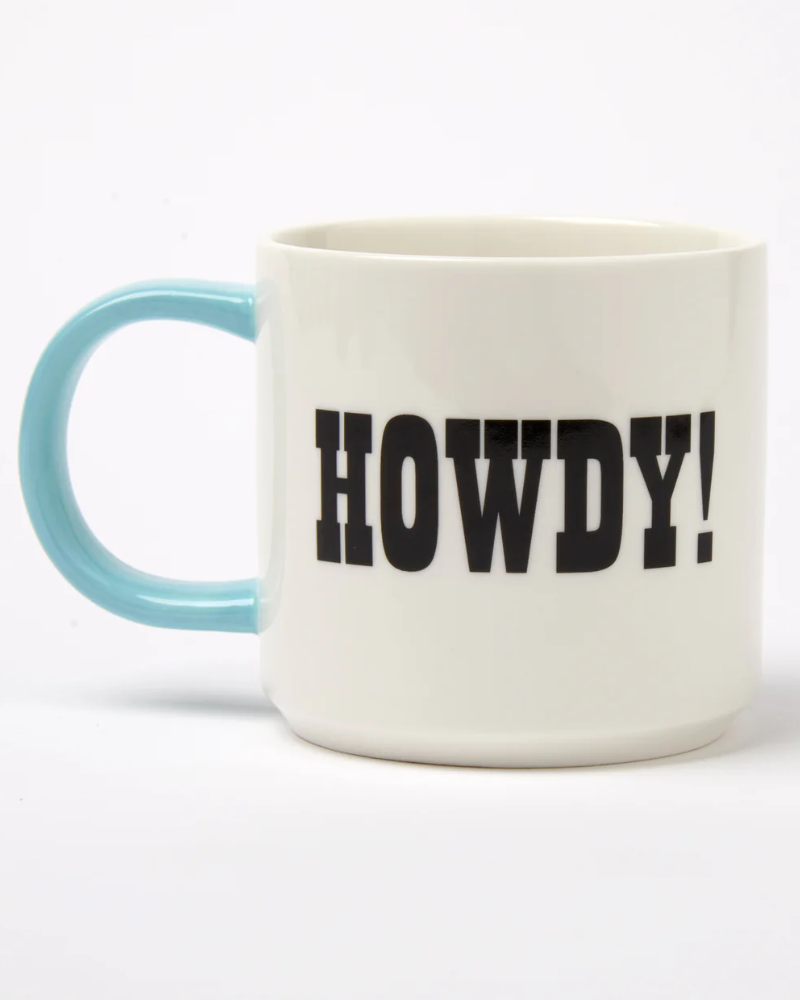 Peanuts Snoopy Howdy! Mug
