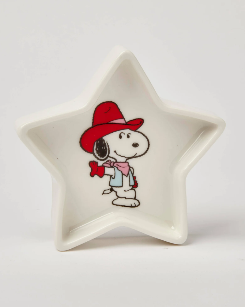 Peanuts Snoopy Howdy Star Trinket Dish