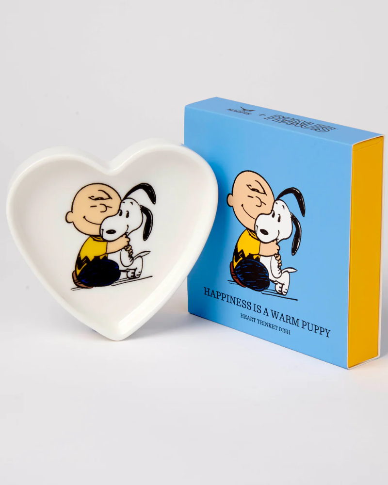 Peanuts Snoopy Puppy Heart Trinket Dish
