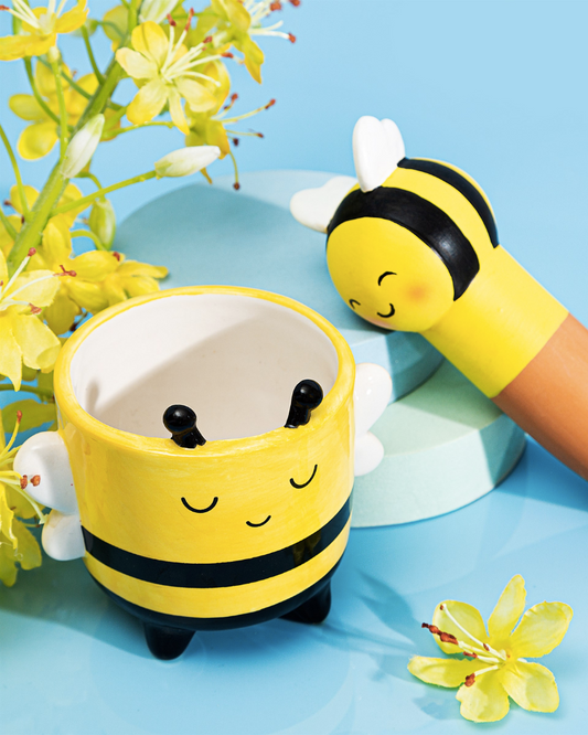 Mini Bee Planter on Legs