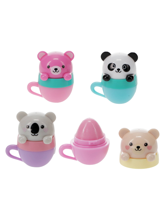 Teacup Animal Friends Assorted Lip Balm