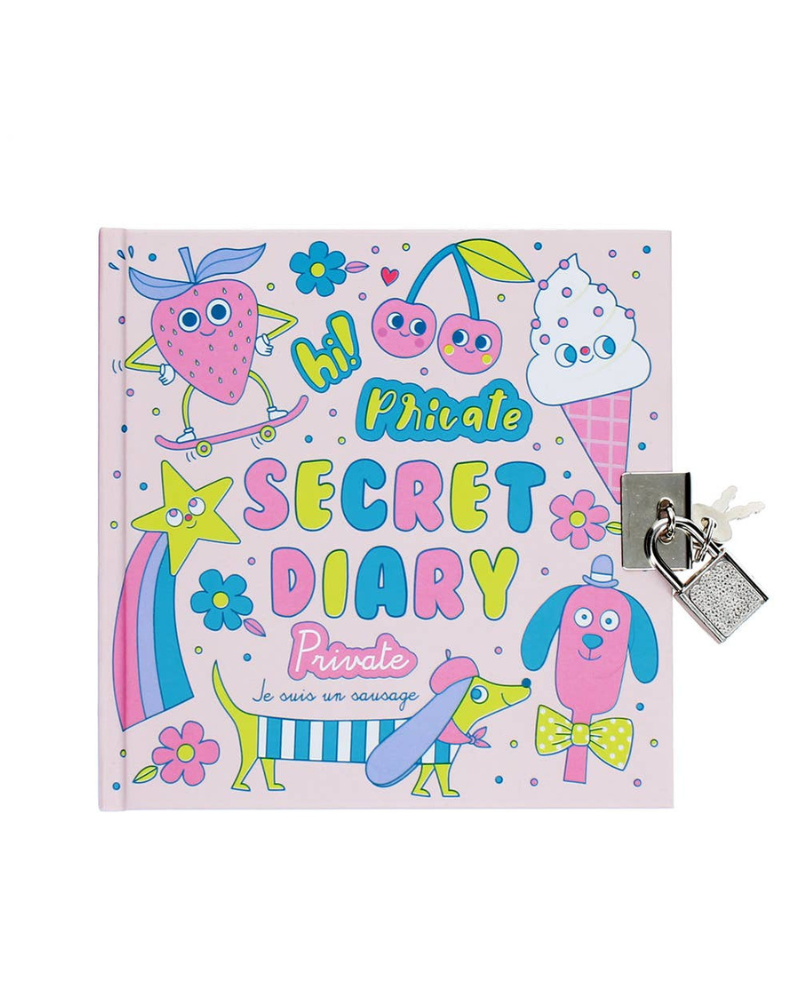 Secret Diary with Padlock