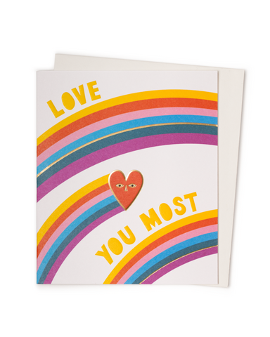 Love You Most Greeting Card