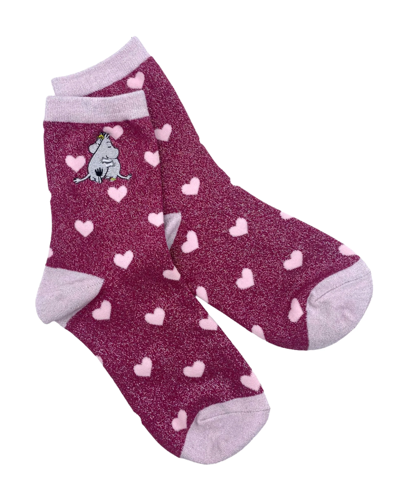 Moomin Love Glitter Ladies Socks