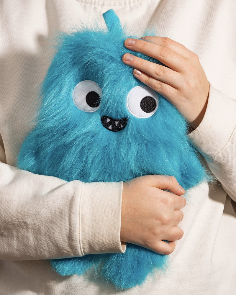 Furry Monster Hot Water Bottle