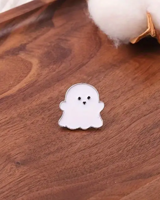 Mini Ghost Hugs Pin Badge