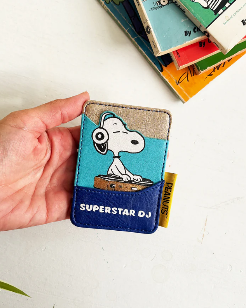 Peanuts Snoopy Superstar DJ Card Holder