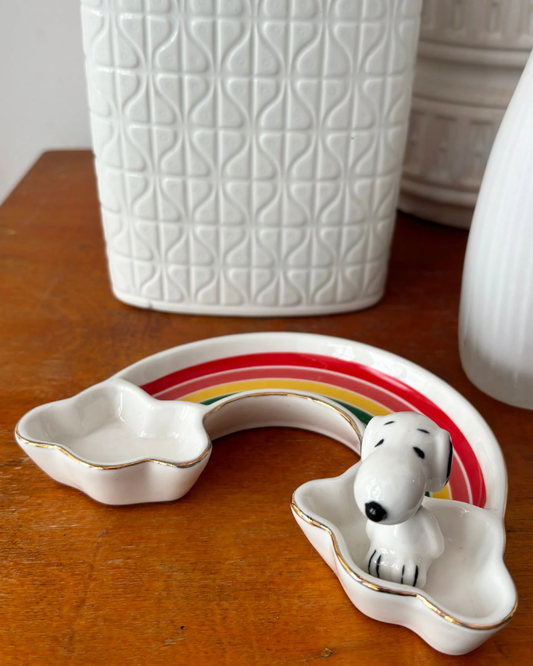 Peanuts Snoopy Rainbow Trinket Dish
