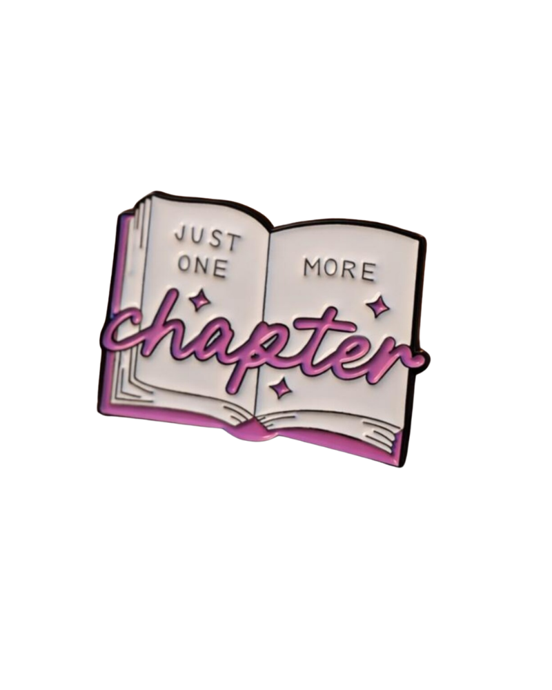 One More Chapter Enamel Pin Badge