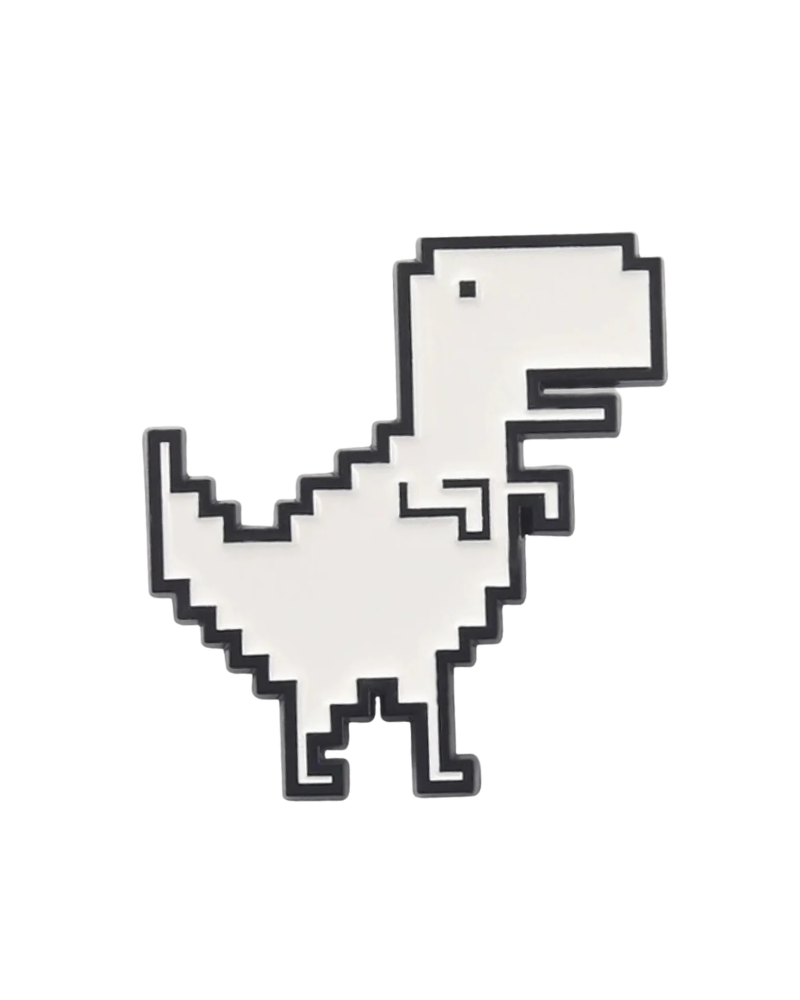 Google Pixel Dinosaur Enamel Pin Badge