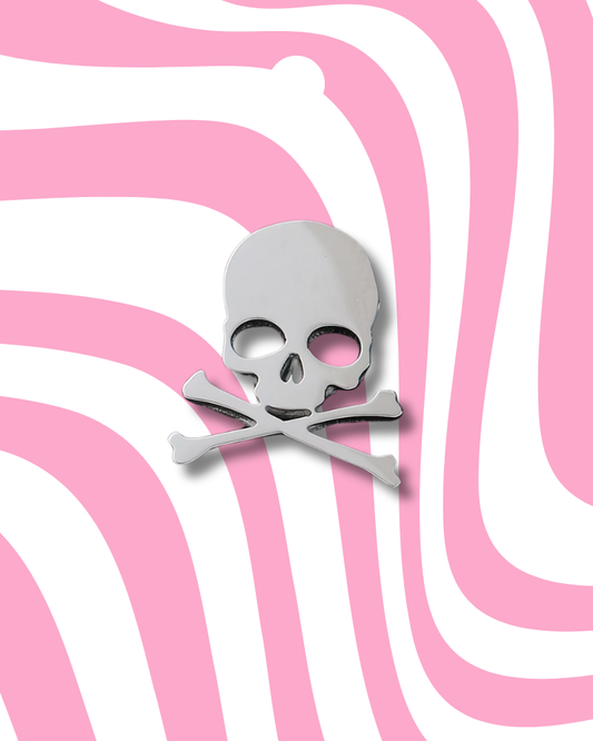 Skull & Crossbones Enamel Pin Badge
