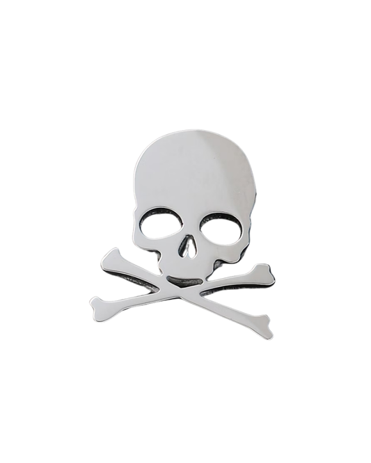 Skull & Crossbones Enamel Pin Badge