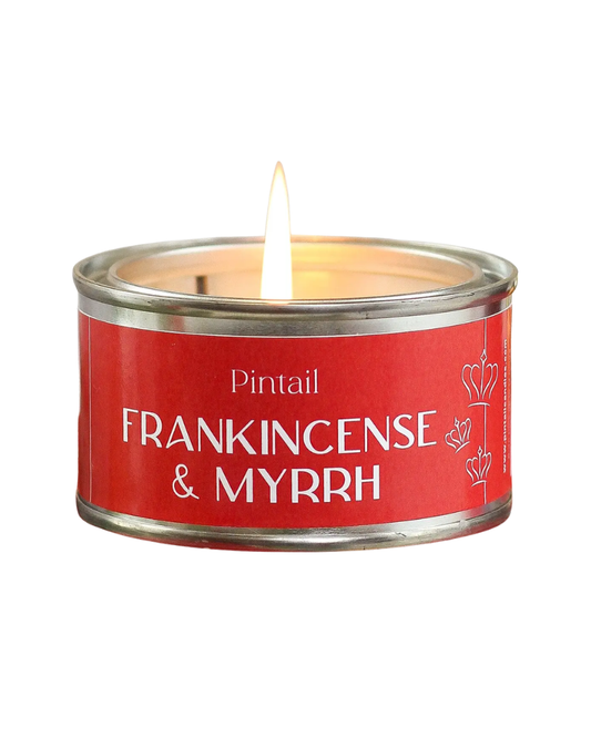 Frankincense and Myrrh Paint Pot Candle