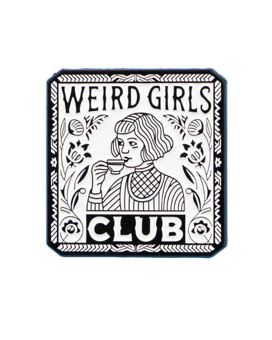 Weird Girls Club Enamel Pin Badge