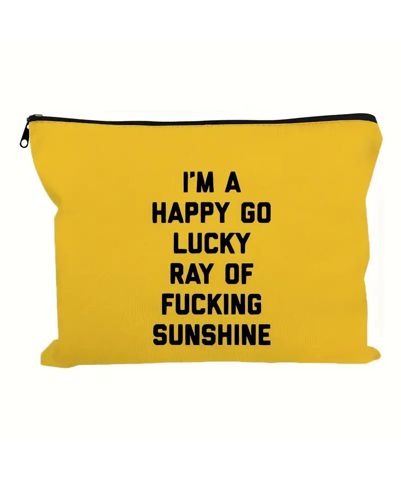 Ray Of Sunshine Zipper Pouch