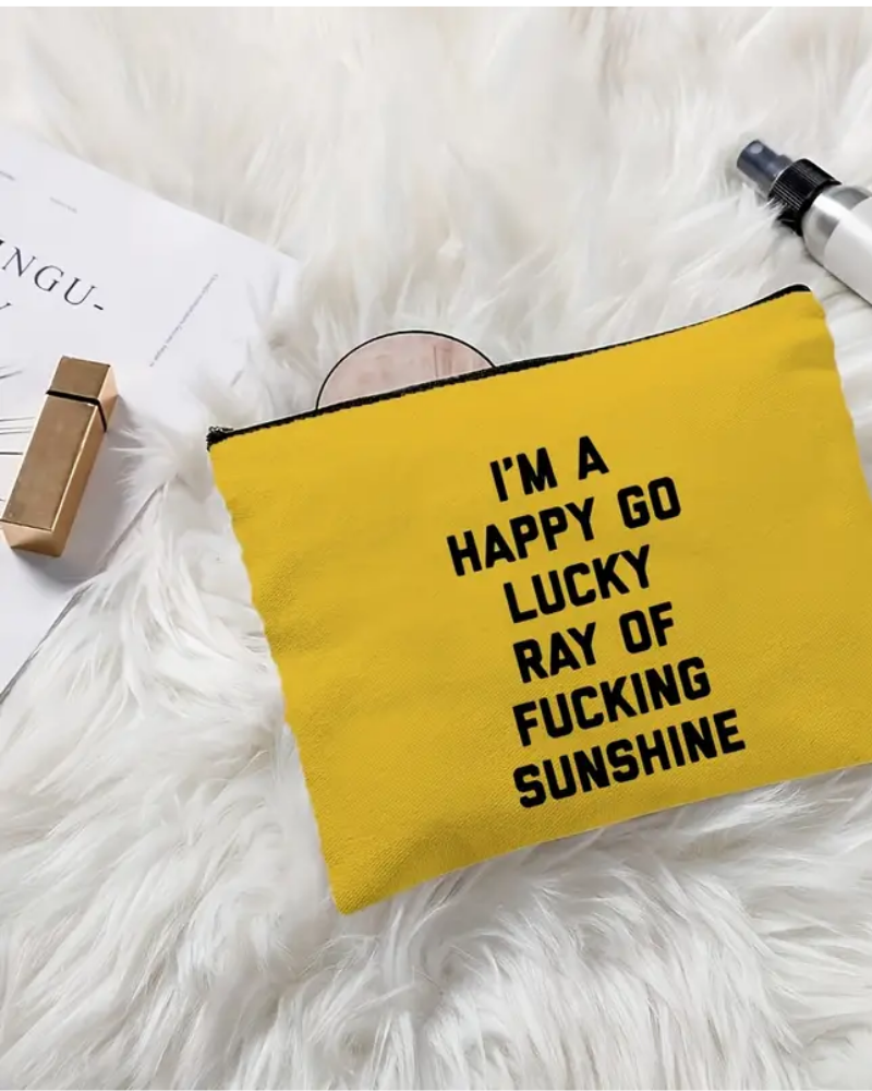 Ray Of Sunshine Zipper Pouch