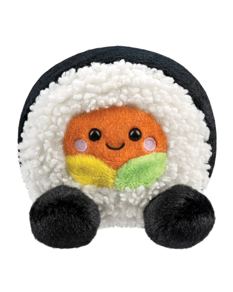 Sushi California Roll Palm Pals Beanie Toy