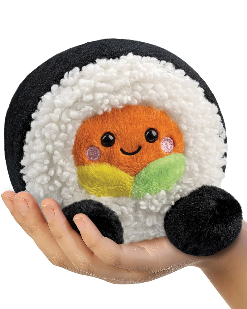 Sushi California Roll Palm Pals Beanie Toy