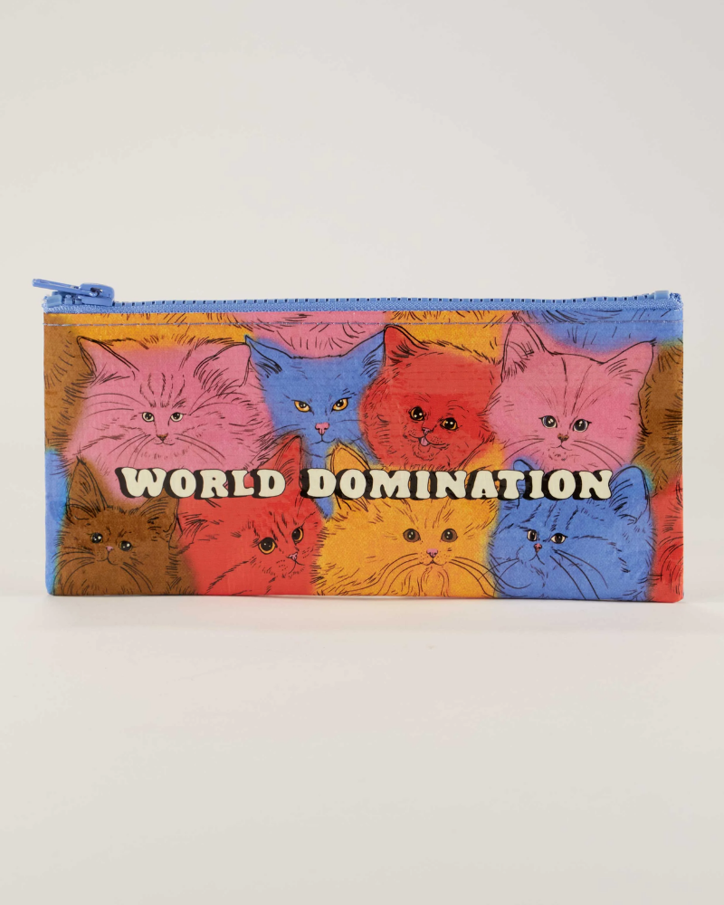 Cats World Domination Zipper Pouch