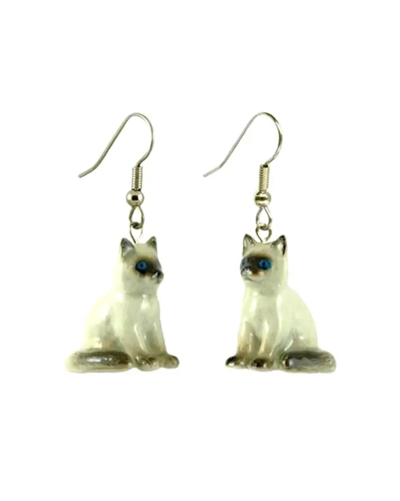 Ragdoll Cat Earrings