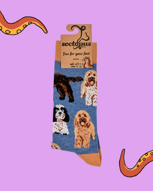 Cockapoo Crew Socks