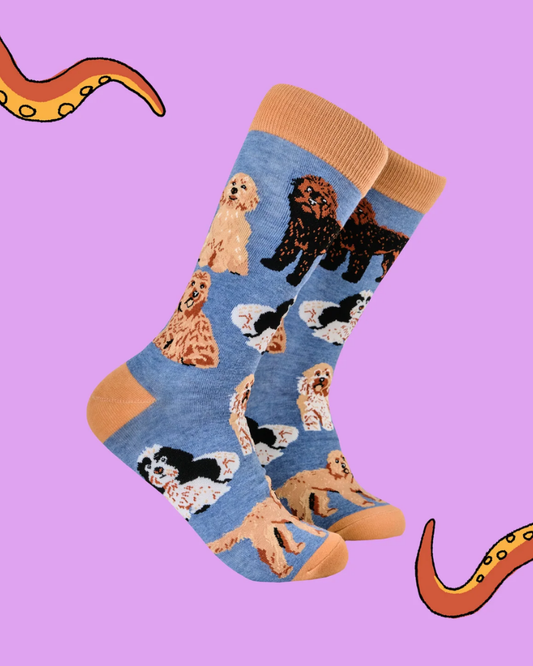 Cockapoo Crew Socks