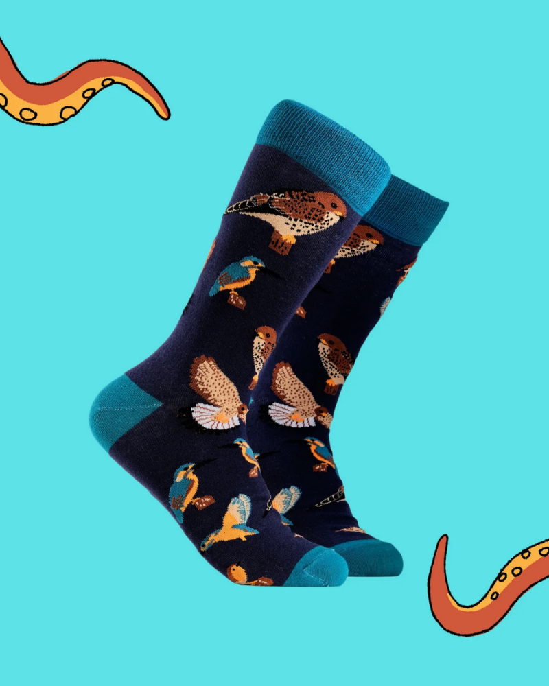 Bird Lover Crew Socks