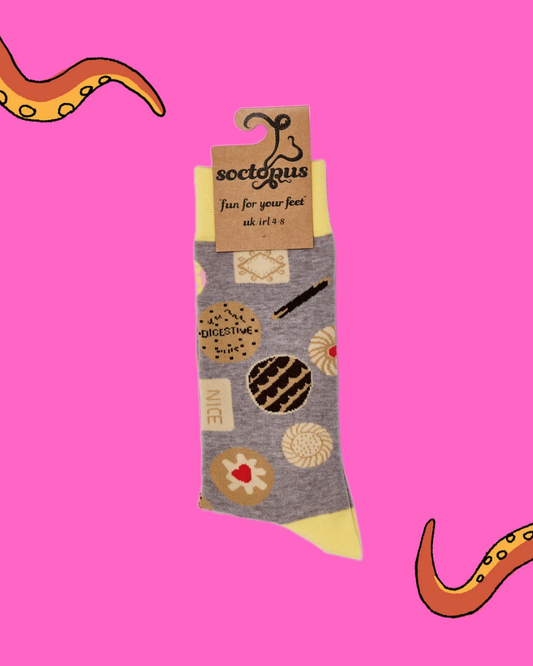 British Biscuits Crew Socks