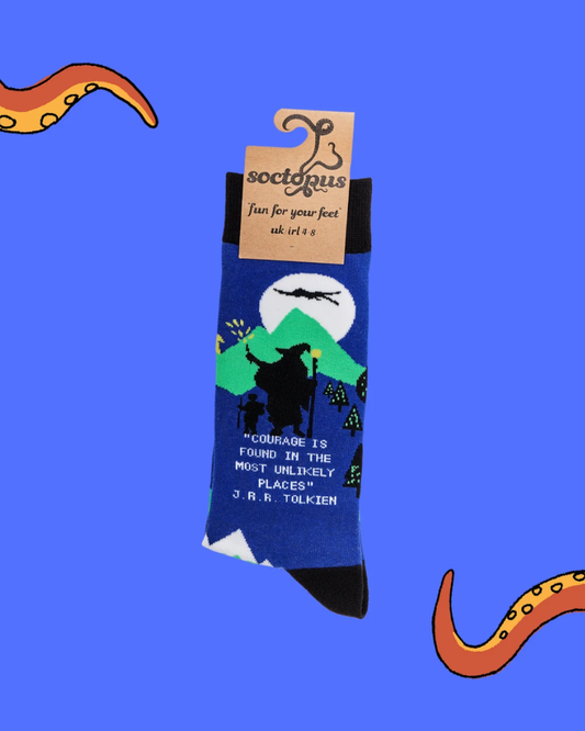 J.R.R Tolkien Lord of the Rings Crew Socks