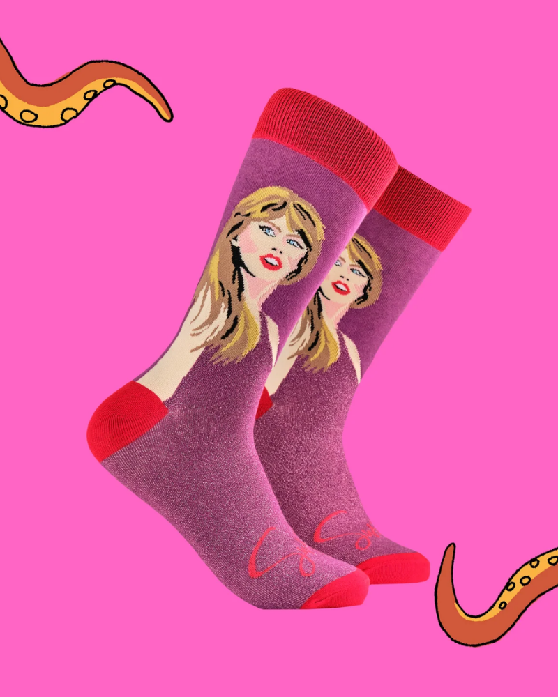 Taylor Swift Crew Socks