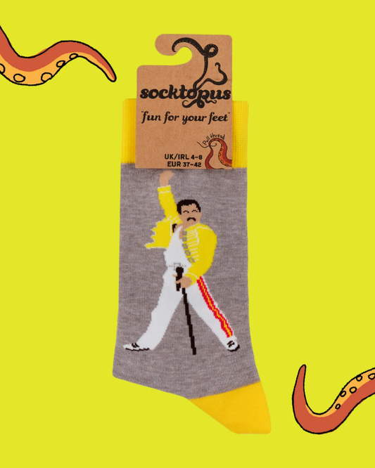 Freddie Mercury Crew Socks