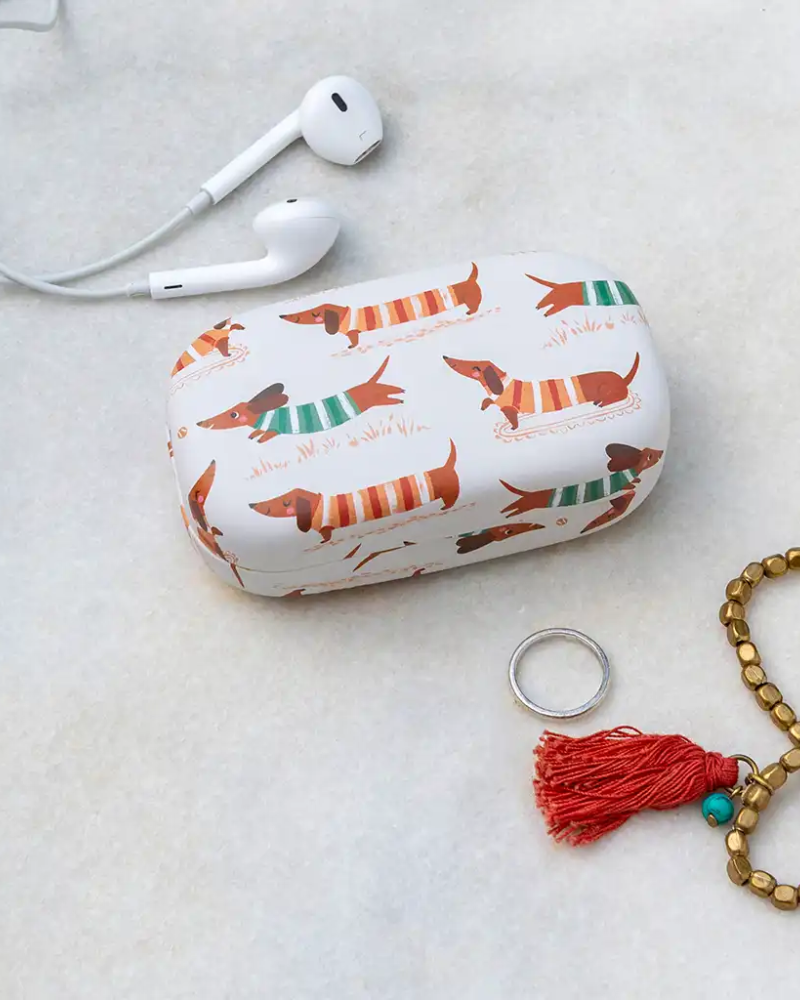 Sausage Dog Mini Travel Case