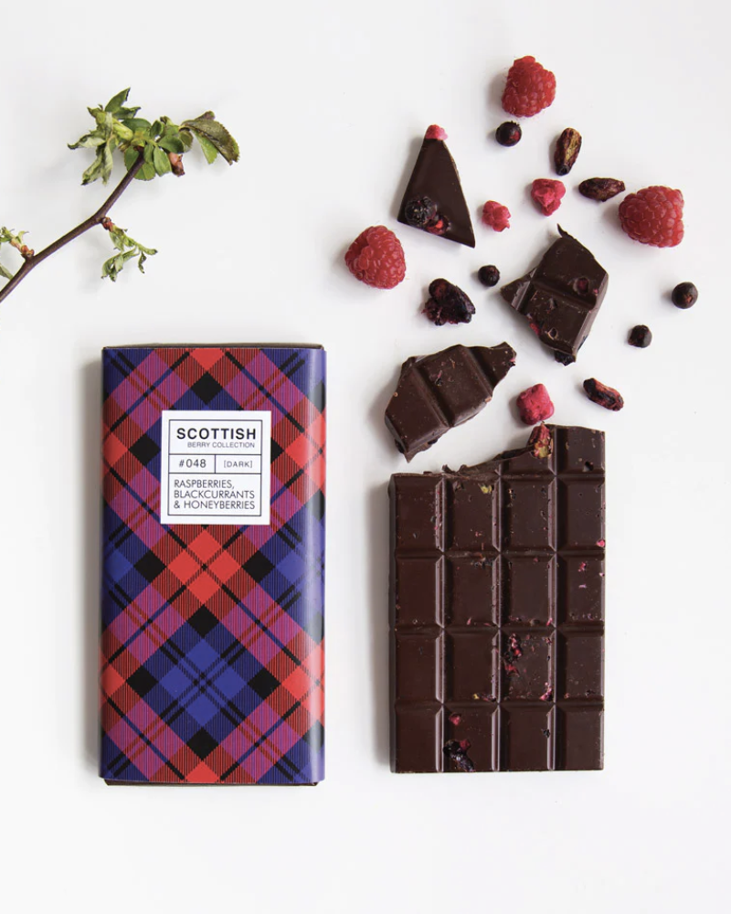 Scottish Berries And Dark Chocolate Bar