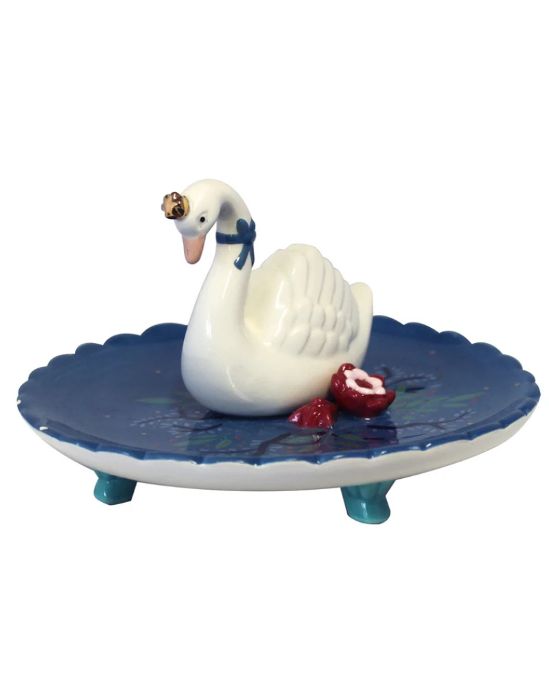 Secret Garden Swan Trinket Dish
