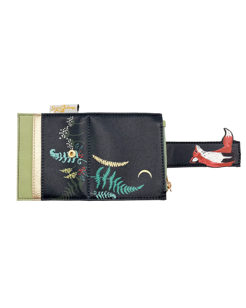 Secret Garden Fox Foldover Purse