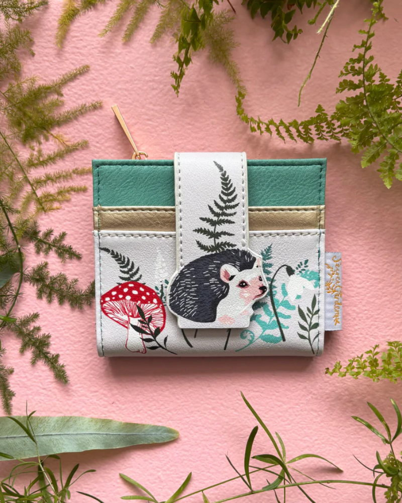 Secret Garden Hedgehog Foldover Purse