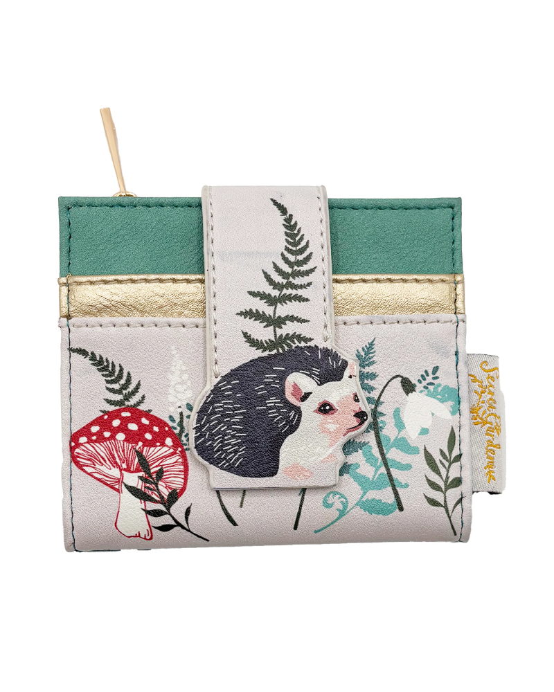 Secret Garden Hedgehog Foldover Purse