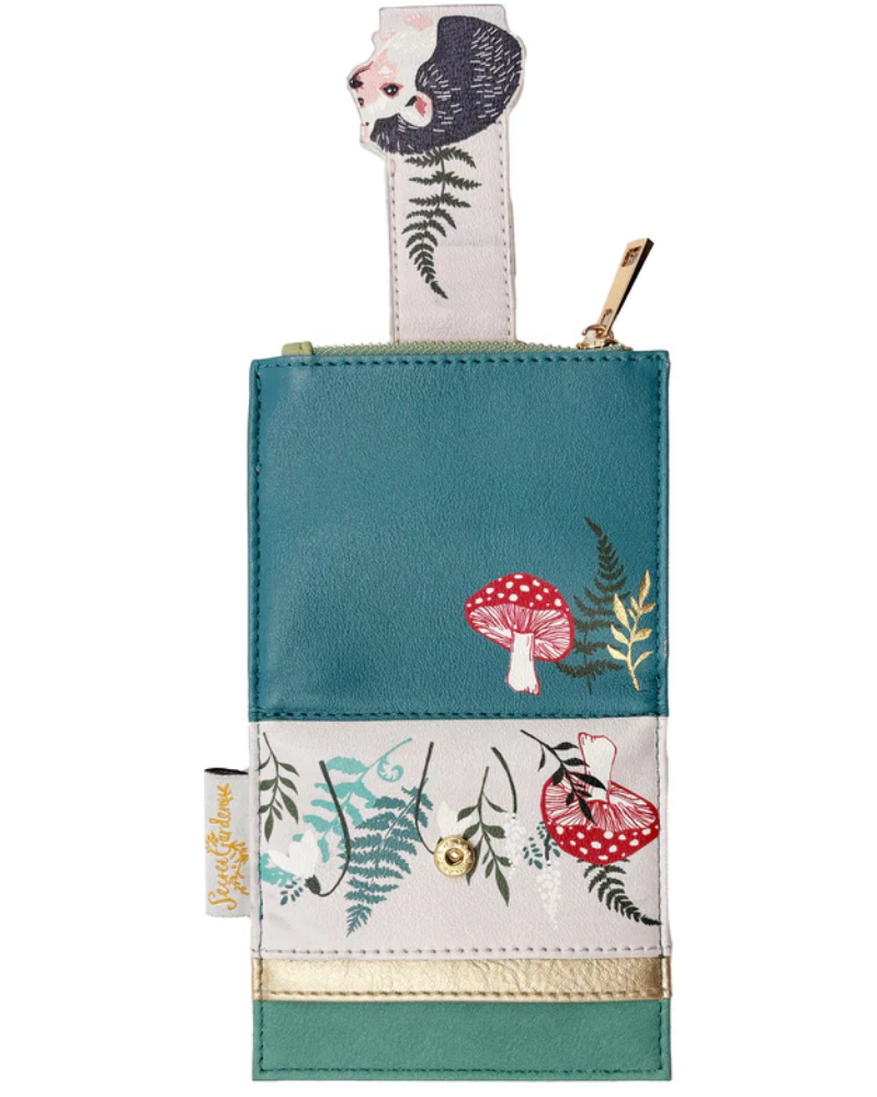 Secret Garden Hedgehog Foldover Purse