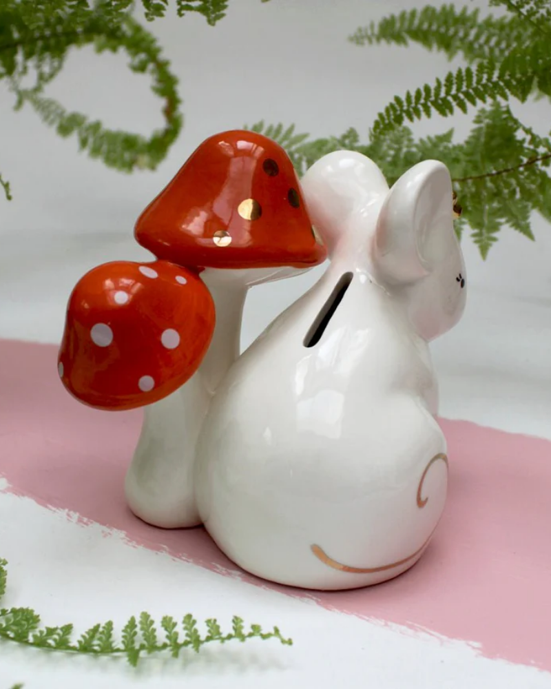 Secret Garden Royal Mouse Money Box