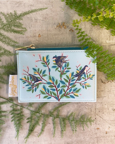 Secret Garden Zip Purse