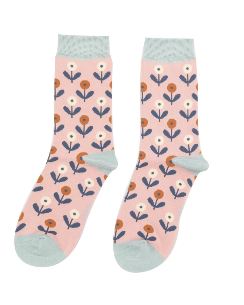 Women's Fun Floral Socks | Miss Sparrow