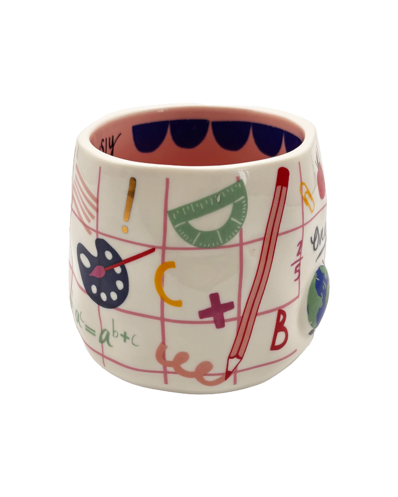 Small Talk Dangerously Overeducated Mug