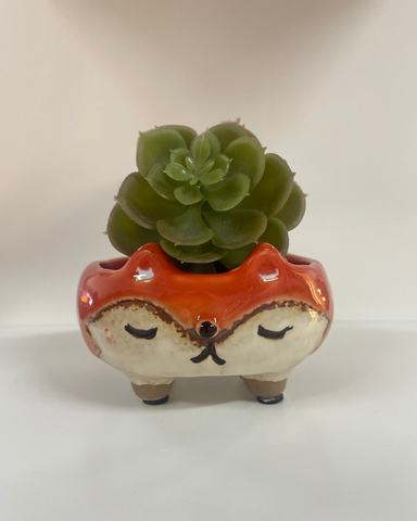 Foxy Fox Plant Pot